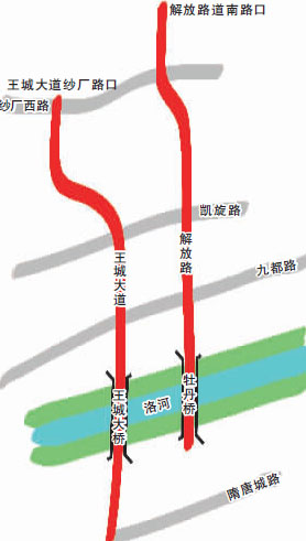 市区部分路段限行大货车--洛阳晚报--河南省第